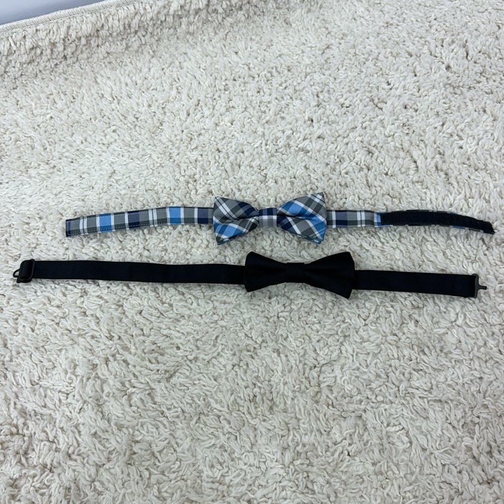 Cat & Jack Kids Tie Bow Black‎ Blue